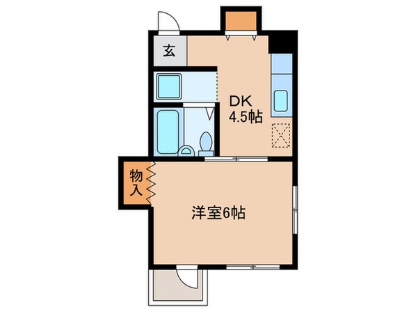 カーサ丸ますの物件間取画像